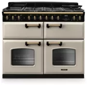 FALCON NGC TAB MIX 110 CM CREME PASTEL LAITON - Piano de cuisson mixte