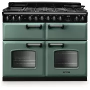 FALCON NGC TAB MIX 110 CM VERT MINERAL CHROME - Piano de cuisson mixte