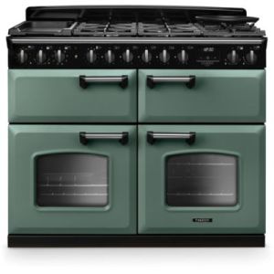 Image : FALCON NGC TAB MIX 110 CM VERT MINERAL CHROME - Piano de cuisson mixte