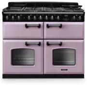 FALCON NGC TAB MIX 110 CM PARME CHROME - Piano de cuisson mixte