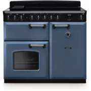 FALCON NGC TAB IND 100 CM ROCHE BLEUE CHROME - Piano de cuisson induction