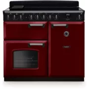 FALCON NGC TAB IND 100 CM BORDEAUX CHROME - Piano de cuisson induction