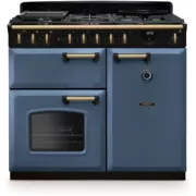 FALCON NGC TAB GAZ 100 CM ROCHE BLUE LAITON - Piano de cuisson gaz