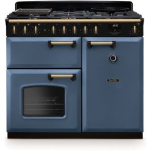 Image : FALCON NGC TAB GAZ 100 CM ROCHE BLUE LAITON - Piano de cuisson gaz