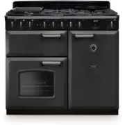 FALCON NGC TAB GAZ 100 CM ARDOISE CHROME - Piano de cuisson gaz