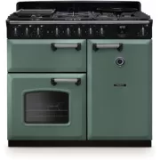FALCON NGC TAB GAZ 100 CM VERT MINERAL CHROME - Piano de cuisson gaz
