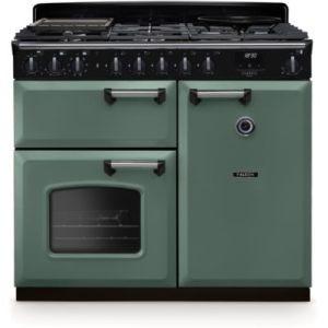 Image : FALCON NGC TAB GAZ 100 CM VERT MINERAL CHROME - Piano de cuisson gaz