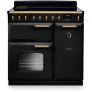 FALCON NGC TAB IND 90 CM CHARBON LAITON ANTIQUE - Piano de cuisson induction