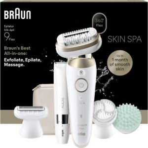 Image : BRAUN Silk-épil SES 9-481 3D Flex Skin Spa - Epilateur électrique