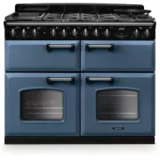 FALCON NGC TAB MIX 110 CM ROCHE BLEUE CHROME - Piano de cuisson mixte