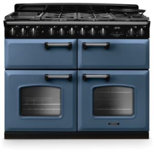 Image : FALCON NGC TAB MIX 110 CM ROCHE BLEUE CHROME - Piano de cuisson mixte