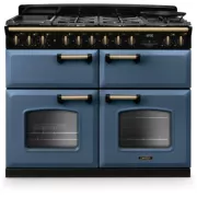 FALCON NGC TAB MIX 110 CM ROCHE BLUE LAITON - Piano de cuisson mixte