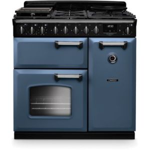 Image : FALCON NGC TAB GAZ 90 CM ROCHE BLEUE CHROME - Piano de cuisson gaz