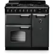 FALCON NGC TAB GAZ 90 CM ARDOISE CHROME - Piano de cuisson gaz