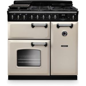Image : FALCON NGC TAB GAZ 90 CM CREME PASTEL CHROME - Piano de cuisson gaz