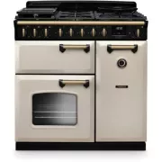 FALCON NGC TAB GAZ 90 CM CREME PASTEL LAITON - Piano de cuisson gaz