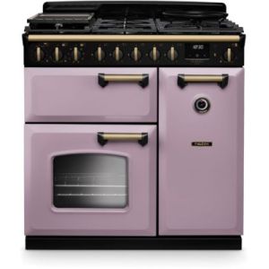 Image : FALCON NGC TAB GAZ 90 CM PARME LAITON ANTIQUE - Piano de cuisson gaz