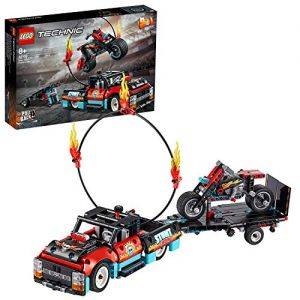Image : Le spectacle de cascades du camion et de la moto  42106 LEGO Technic