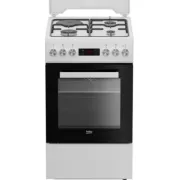 BEKO FSE53321WCS - Cuisinière mixte