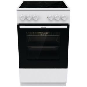 Image : GORENJE GEC5A41WG - Cuisinière vitrocéramique