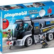 Camion policiers d'elite avec sirene et gyrophare 9360 Playmobil