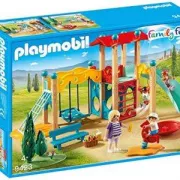 Parc de Jeu avec Toboggan Playmobil 9423