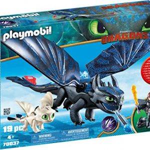 Image : Playmobil 70037 - Krokmou et Harold avec bebe dragon