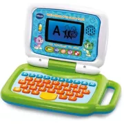 VTECH Ordi-tablette P'tit Genius Touch vert - Ordinateur enfant