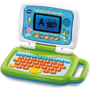 Image : VTECH Ordi-tablette P'tit Genius Touch vert - Ordinateur enfant