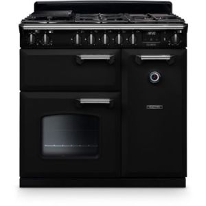 Image : FALCON NGC TAB GAZ 90 CM NOIR CHROME - Piano de cuisson gaz