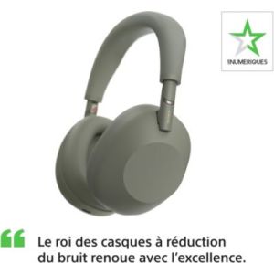 Image : SONY WH-1000XM6 Olive - Casque