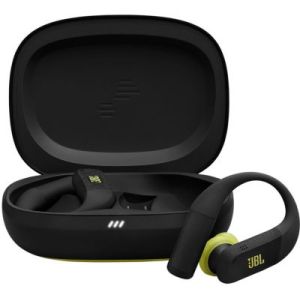 Image : JBL Endurance Peak 4 Noir et Vert - Ecouteurs sport