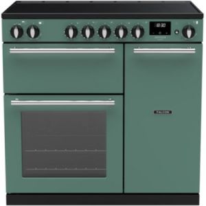 Image : FALCON INFUSION NGC TAB IND 90 CM VERT MINERAL  - Piano de cuisson induction