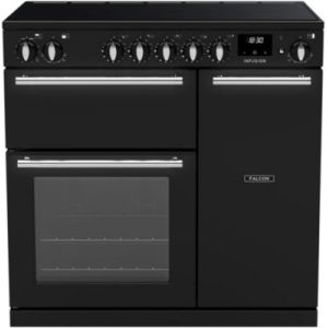 Image : FALCON INFUSION NGC TAB IND 90 CM CHARBON Mat - Piano de cuisson induction