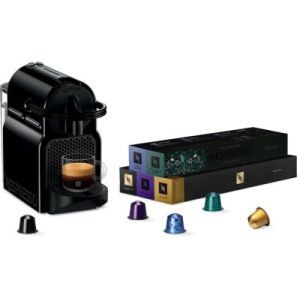 Image : DELONGHI Inissia EN80.B - Nespresso + 50 capsules