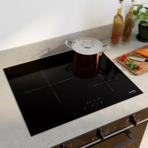 Image : SMEG SI2631D - Plaque de cuisson induction 3 foyers