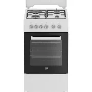 BEKO FSS53011DW - Cuisinière mixte