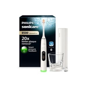 PHILIPS HX8513/11 Sonicare DiamondClean 8500 Blanc PHILIPS HX8513/11 Sonicare DiamondClean 8500 Blanc