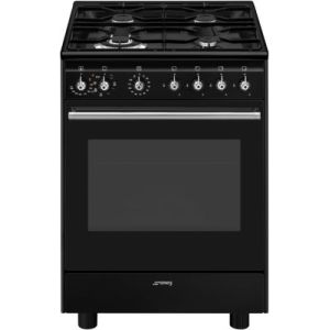 Image : SMEG CX61GMBL - Cuisinière gaz