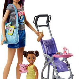 Image : Barbie Skipper Baby-Sitter et sa Poussette