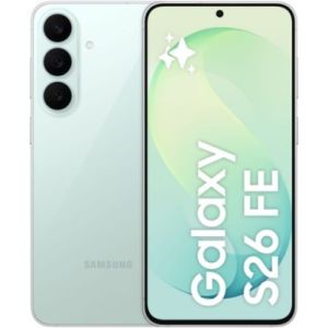 Image : Samsung Galaxy S26fe 5g 256go Vert D'eau - Smartphone