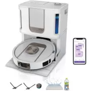 Shark Powerdetect Thermacharged Blanc - Robot Aspirateur Laveur