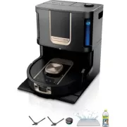 Shark  Powerdetect Thermacharged Noir - Robot Aspirateur Laveur