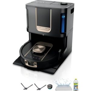 Image : Shark  Powerdetect Thermacharged Noir - Robot Aspirateur Laveur
