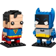 LEGO 40859 Figurines de Superman et Batman age d'or
