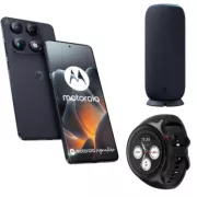 Motorola Signature 5g 512go Bleu + Moto Sound Flow + Watch Noir