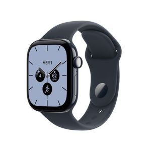 Image : Apple Watch Series 12 GPS + Cellular 46 mm Bleu nuit / Bleu marine - M/L - MJH44ZR/A