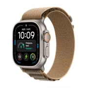 Apple Watch Ultra 4 GPS + Cellular 49 mm titane Naturel / Alpine Désert - L - MJAG4QF/A
