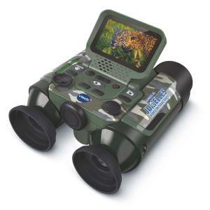Image : Vtech Genius XL Camouflage Noir et Vert - Jumelles interactives