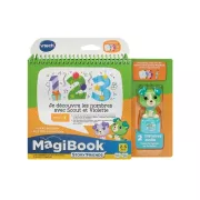 Vtech MagiBook Story'Friends Je découvre les nombres avec Scout et Violette + Figurine personnage